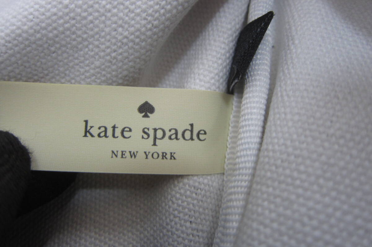 kate spade ケイトスペード 衣装ケース ハンガーケース 白×水玉 O2403Cの画像4