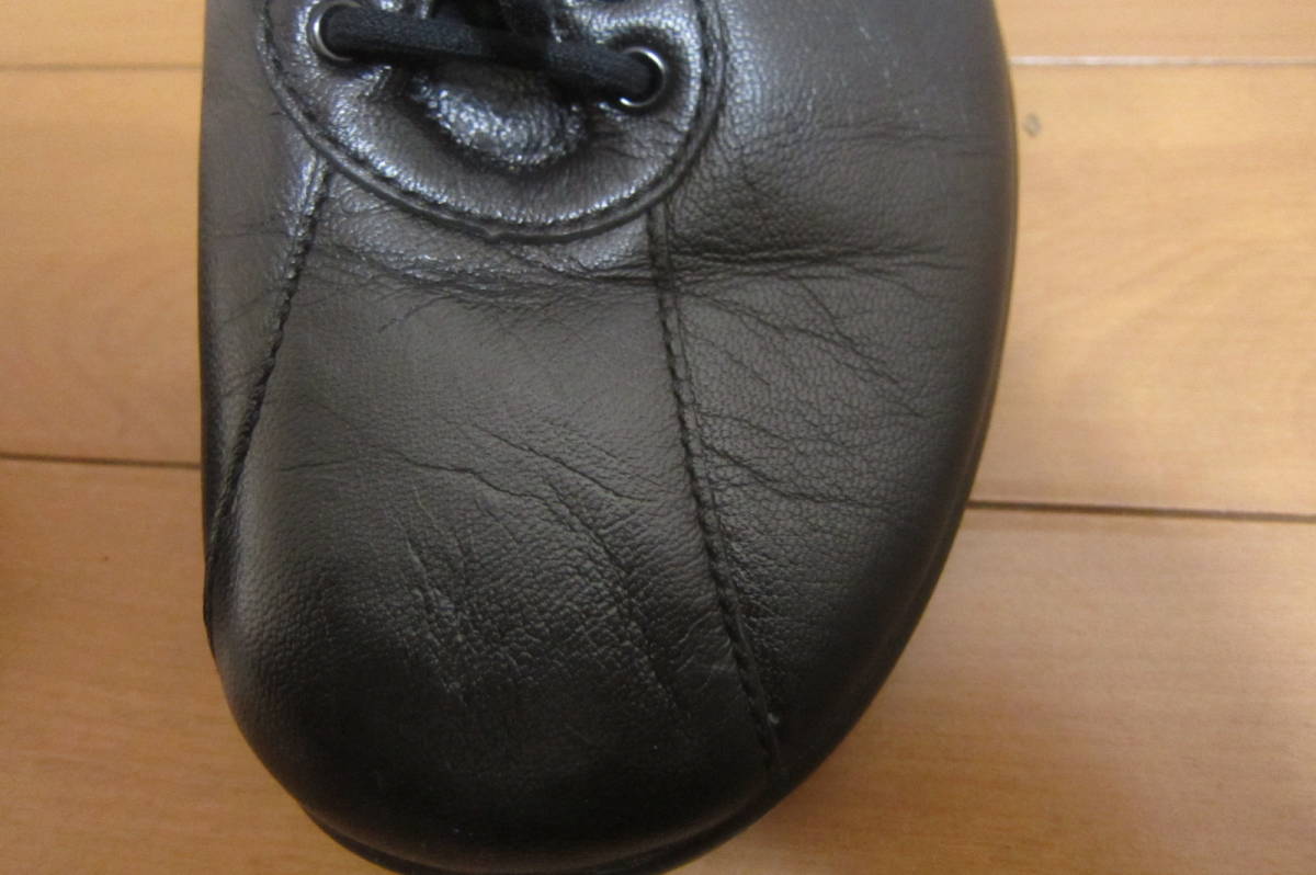Bon Step ボンステップ 靴 ウォーキングシューズ サイドファスナー 日本製 黒 24.5㎝EEEE O2401C_画像5