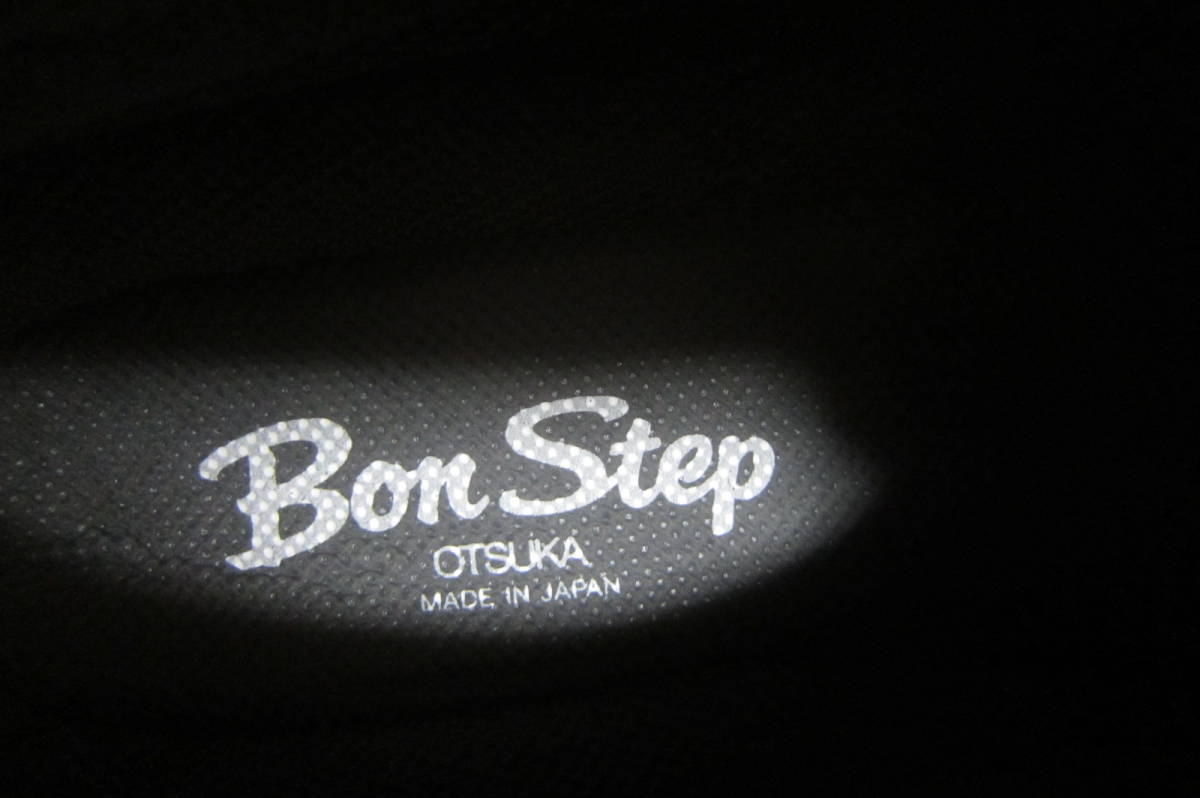Bon Step ボンステップ 靴 ウォーキングシューズ サイドファスナー 日本製 黒 24.5㎝EEEE O2401C_画像4