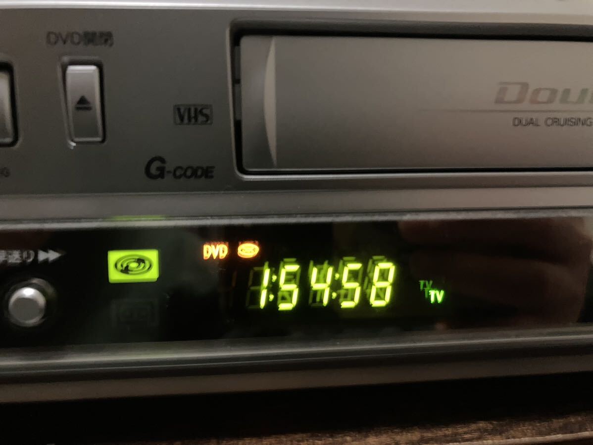 SANYO VZ-DV2GH DVDプレーヤーー体型ビデオテープレコーダー リモコン付き 中古 VHS ビデオデッキ の画像4