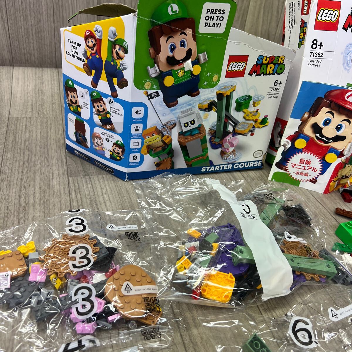 ■C-276 LEGO レゴ スーパーマリオ SUPER MARIO EXPANSION SET / STARTER COURSE おもちゃ パーツ ブロック 欠品あり 現状品_画像5