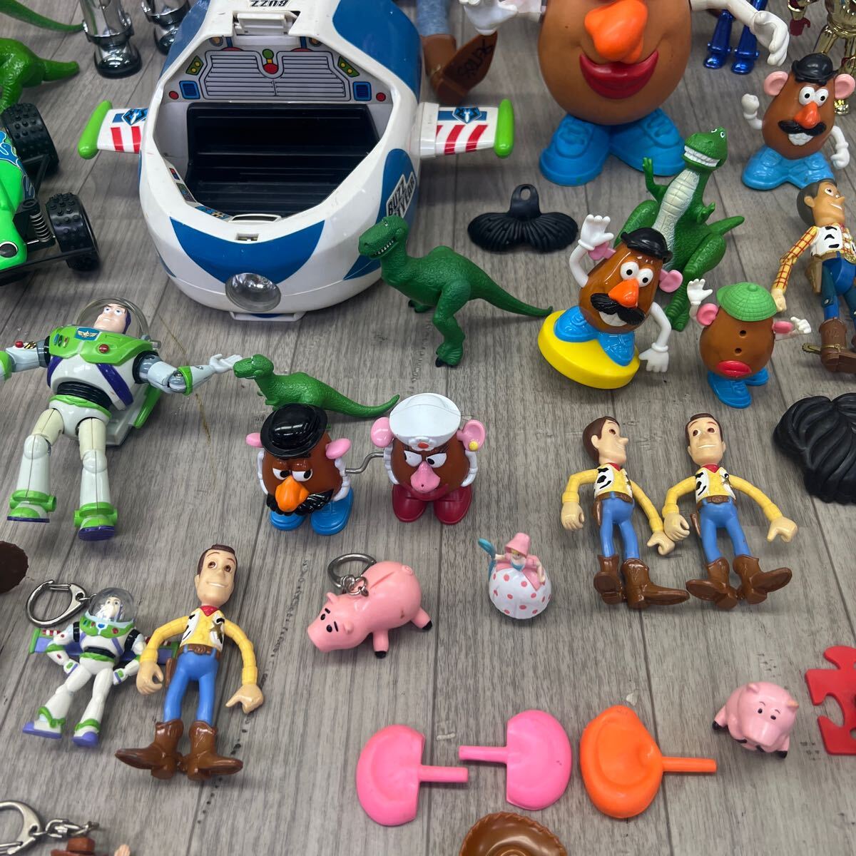 ■C-318 Disney ディズニー ピクサー トイストーリー TOY STORY おもちゃ フィギュア ウッディ バズ レックス など まとめ ジャンクの画像6