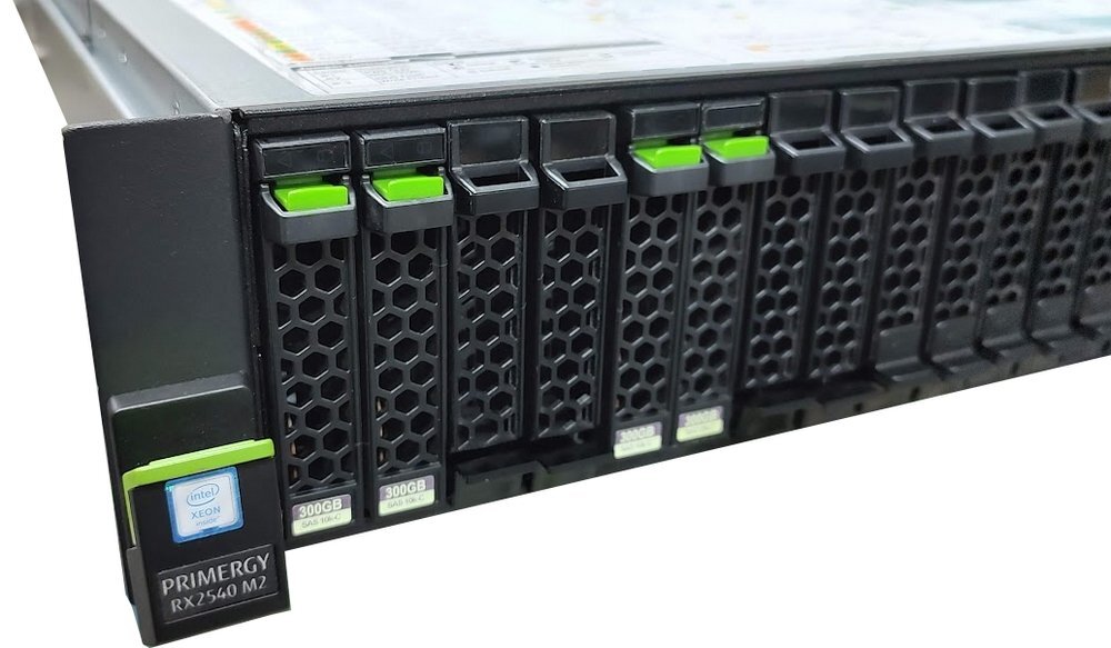 ●[Windows Server 2012 R2] 24コア 2Uサーバ 富士通 Primergy RX2540 M2(12コア Xeon E5-2650 v4 2.2GHz*2/32GB/SAS 300GB*4/CP400i RAID)_画像4