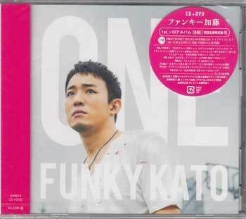 ◆未開封CD+DVD★『ONE 初回限定盤B ／ ファンキー加藤』MUCD-8059/60 リスタート 輝け 終わらない未来 太陽 My VOICE まわせ！★1円_◆未開封CD+DVD★『ONE 初回限定盤B ／ フ