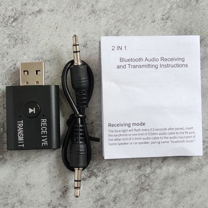 ブルートゥース トランスミッター レシーバー  アダプター Bluetooth 送信機 受信機 一台二役 ワイヤレス