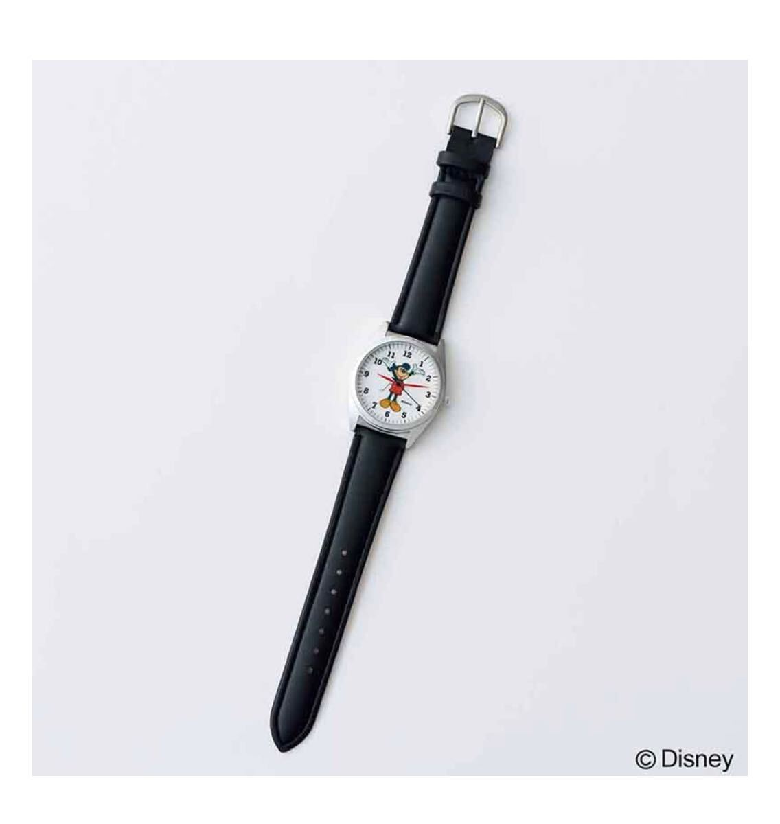 otonaMUSE 2024年 4月号 増刊 【雑誌 付録】 ミッキーマウス ユニセックスで使える レトロシックな腕時計未開封品の画像1