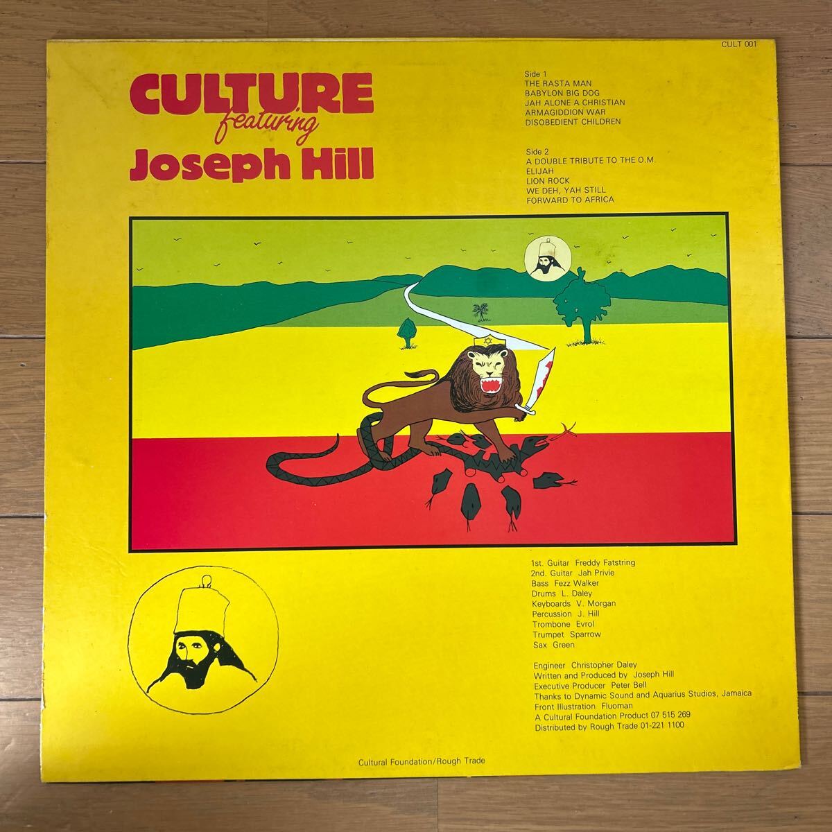 ★コレクション放出！Culture Featuring Joseph Hill Lion Rock★_画像2