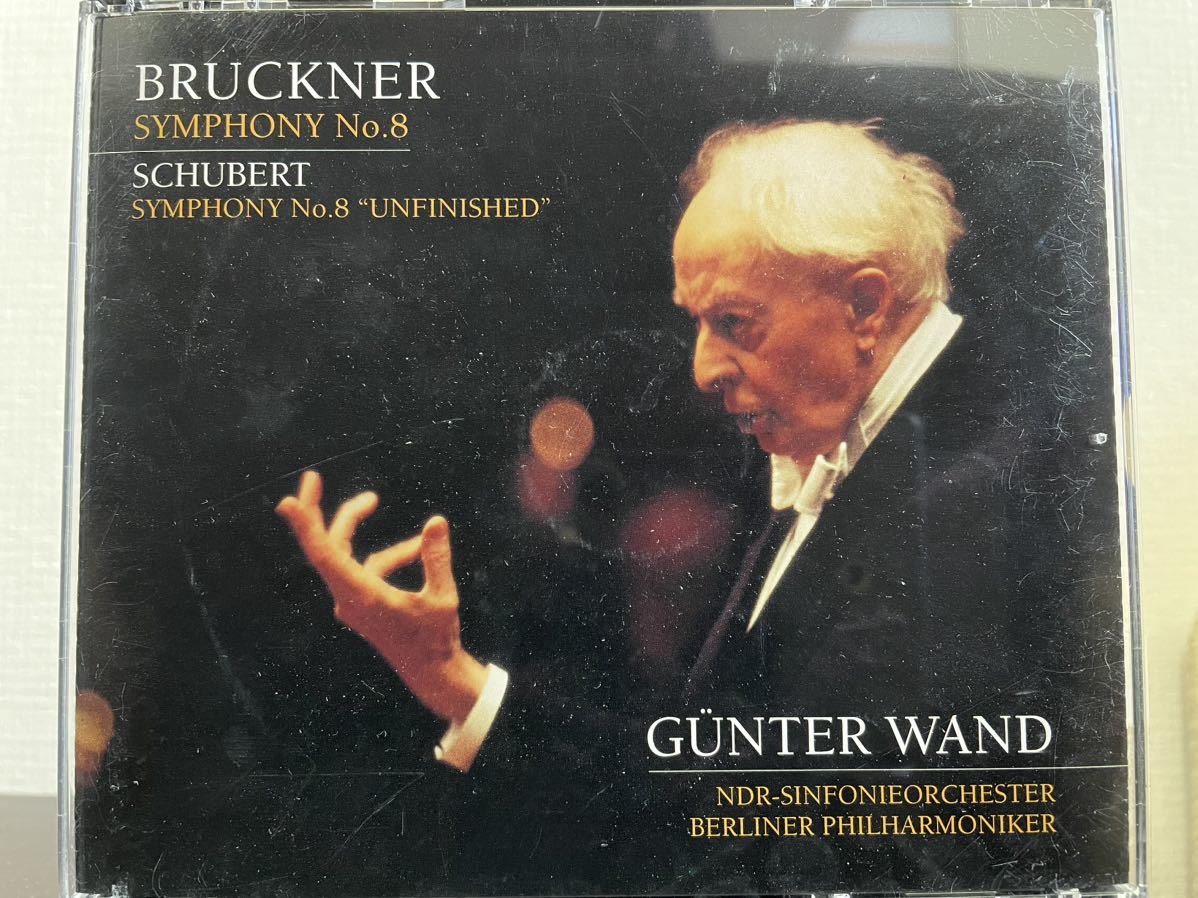 ブルックナー　交響曲第8番、シューベルト　未完成交響曲　ヴァント指揮　ベルリン・フィルハーモニー　他　2CD_画像1