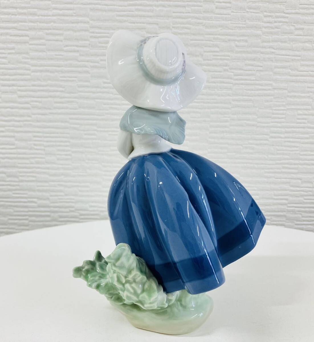 【送料無料!!希少品】LLADRO リヤドロ きれいな花ばかり フィギュリン 陶器 置物 陶磁器人形 オブジェ リアドロ 5222 現状品_画像7