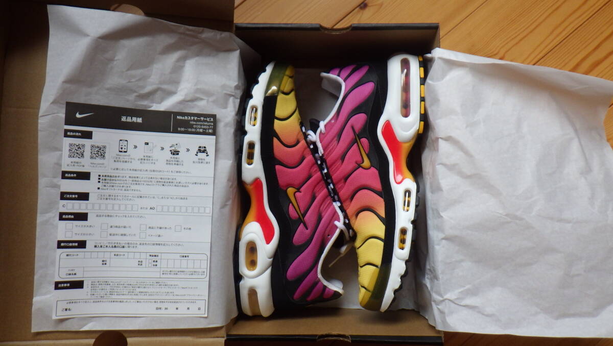 29cm NIKE国内オンライン購入正規品　NIKE AIR MAX PLUS OG ナイキ エアマックス プラス OG DX0755 600_画像1