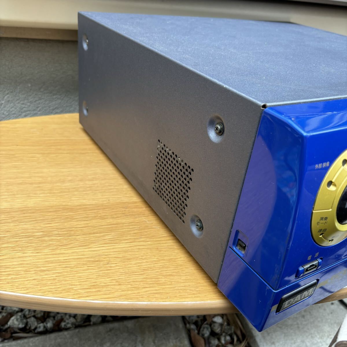 第一興商 カラオケ機器 DAM-G50Ⅱ 青色系 通電OK_画像3