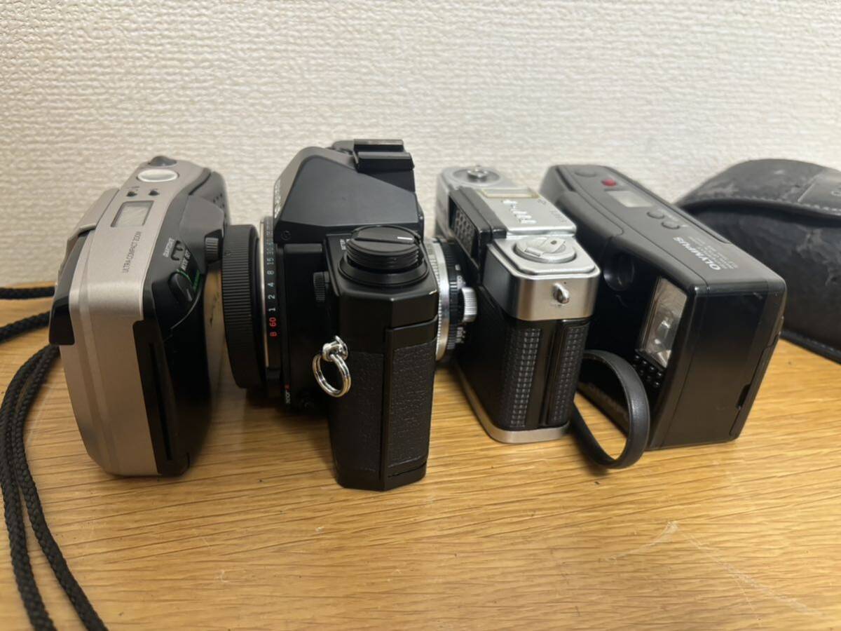 OLYMPUS -PEN OZ140S OM-2AF-1 日本製 コンパクトデジタルカメラ ジャンク品 現状品の画像8