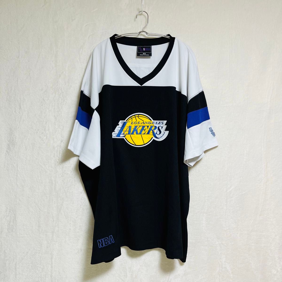 NBA バスケ Lakers ロサンゼルス レイカーズ シューティングシャツ Tシャツ ストリート B系