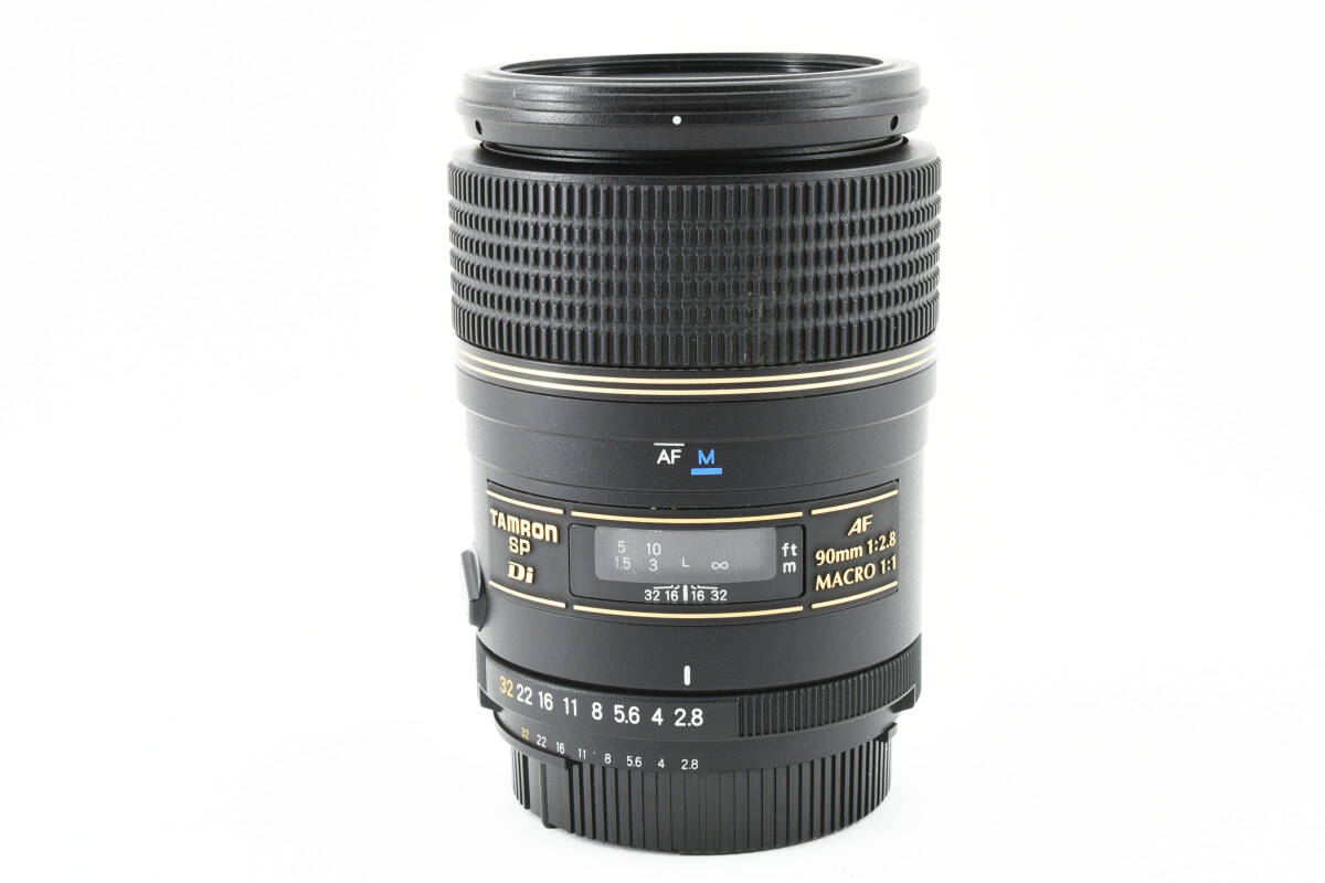 ★極上品★タムロン TAMRON SP 90mm F2.8 ニコン Di MACRO 272E レンズフード 2C9FH 付き#153_画像7