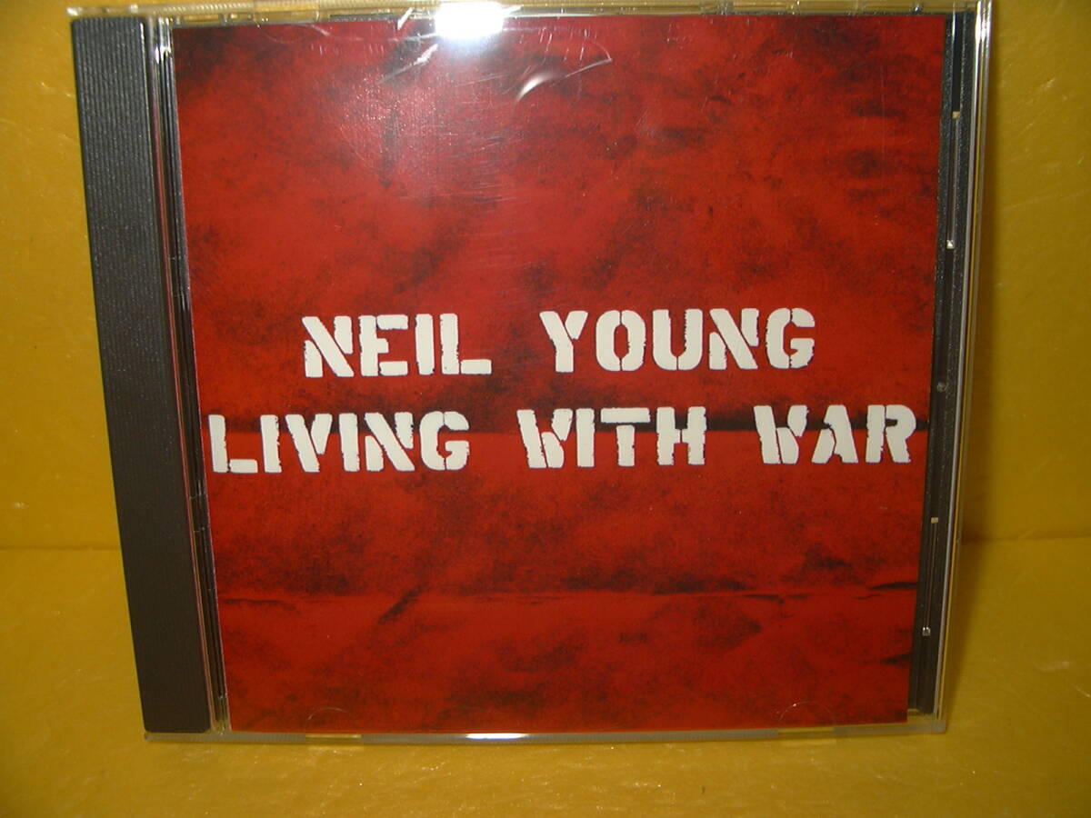 【CD】NEIL YOUNG「LIVING WITH WAR」_画像1