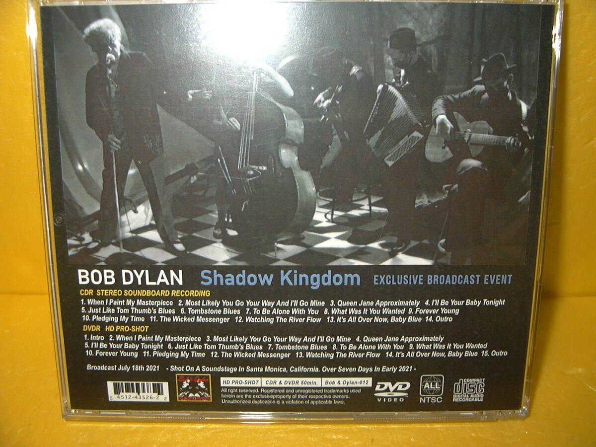 【CD＋DVD】BOB DYLAN「Shadow Kingdom」の画像2