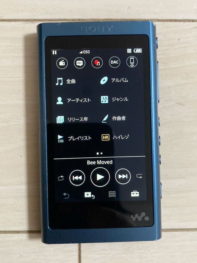 SONY walkman NW-A55 16GB 本体 動作品 初期化 Hi-Res Bluetooth ハイレゾ ウォークマン ハイレゾ NW ソニー 送料無料_画像1