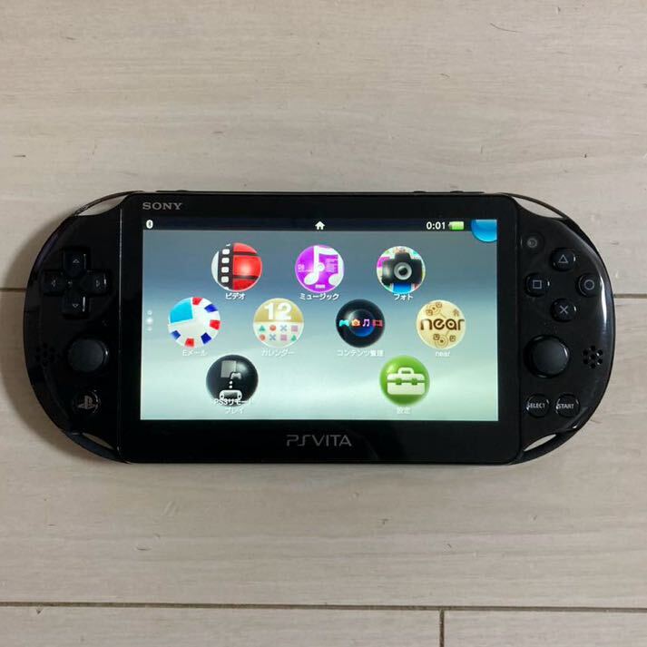 SONY PSVITA PCH-2000 ZA11 1GB 本体 wifi モデル 初期化 動作品 ソニー ピーエス ビータ ヴィータ プレイステーション PS 送料無料_画像1