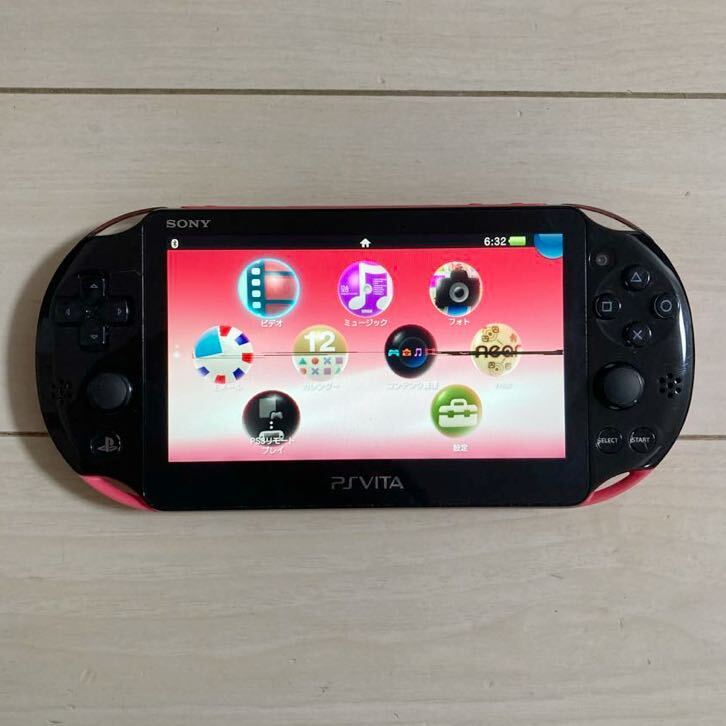 SONY PSVITA PCH-2000 ZA15 1GB 本体 wifi モデル 動作品 初期化 ソニー ピーエス ビータ ヴィータ プレイステーション PS 送料無料_画像1