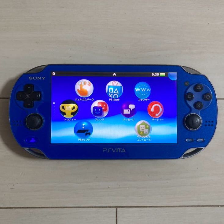 SONY PSVITA PCH-1000 ZA04 本体 wifiモデル 動作品 初期化 プレイステーション ビータ ヴィータ プレステ PS ソニー 送料無料