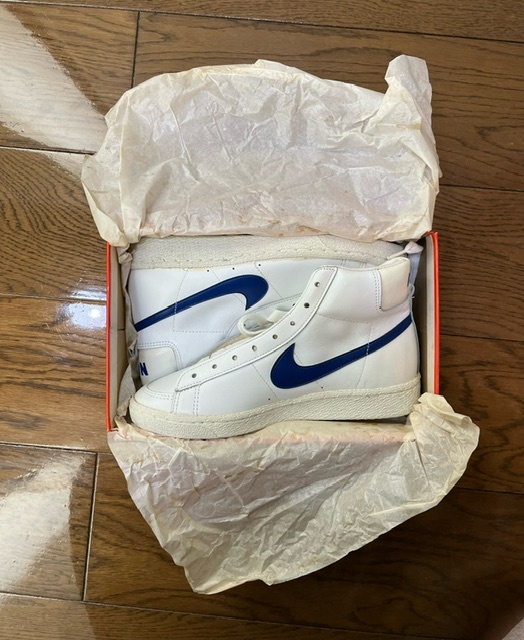 [ редкий ] неиспользуемый товар NIKE BLAZER MID MADE IN JAPAN с коробкой Nike Blazer vintage Vintage спортивные туфли 