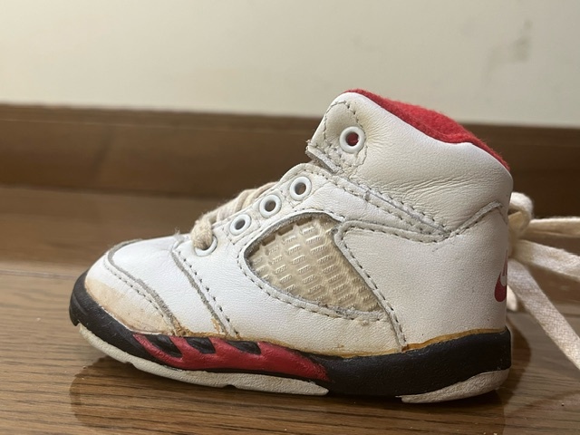 [デッドストック] NIKE BABY JORDAN ナイキ ベビージョーダン 9cm vintage ヴィンテージ_画像5