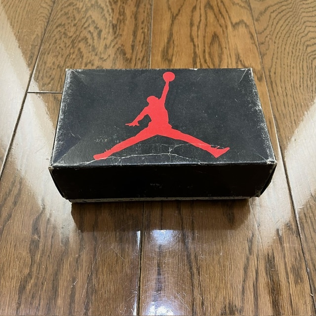 [ new goods unused goods ] dead stock that time thing original NIKE Nike BABY JORDAN baby Jordan box attaching 8cm sneakers black black 