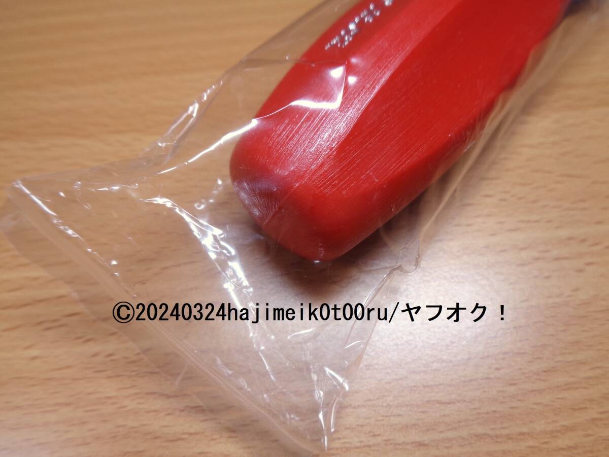 MAC TOOLS/マックツールズ/mactools JAPAN ORIGINAL TOOLS ペンタグリップ ドライバーグリップ DG22(2番用) RED/赤 旧刻印タイプ/希少 _画像10