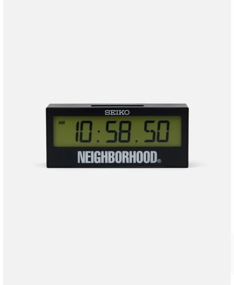NEIGHBORHOOD NH X SEIKO . MINI SPORTS TIMER CLOCK ネイバーフッド　セイコー デジタル_画像5