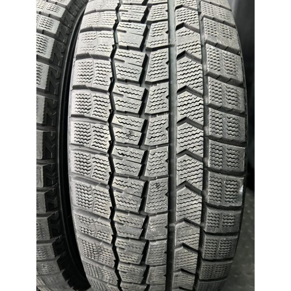 ダンロップ WINTER MAXX WM02 205/55R16 4本SET◇2018年製8分山スタッドレスタイヤ◇中古 特筆すべき損傷なし◇アイシス レガシィ等に_画像5