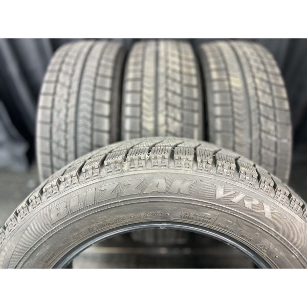 ブリヂストン BLIZZAK VRX 175/65R15 4本SET◇2019年製6~7分山スタッドレスタイヤ◇中古 特筆すべき損傷なし◇ヴィッツ フィット等に_画像8