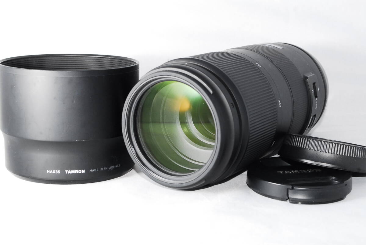◆美品◆ タムロン TAMRON 100-400mm F4.5-6.3 Di VC USD ズームレンズ 望遠 キヤノンEFマウント用 ★動作確認済み★ コンディション良好!