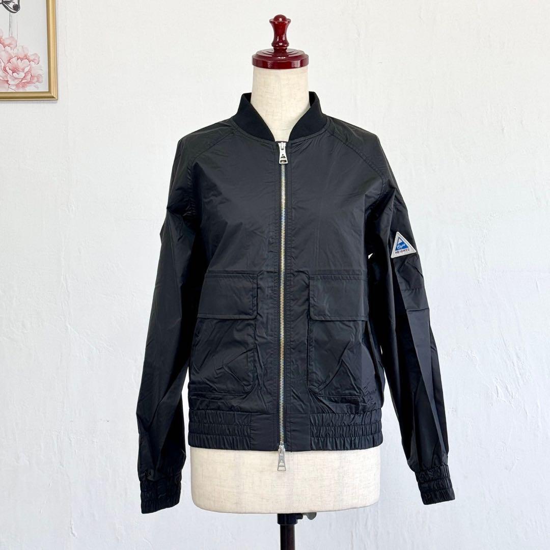 新品 ケープハイツ ROWENA Bomber Jacket MA-1 黒 S 春 アウトドア ブルゾン ボンバージャケット レディース ミリタリー