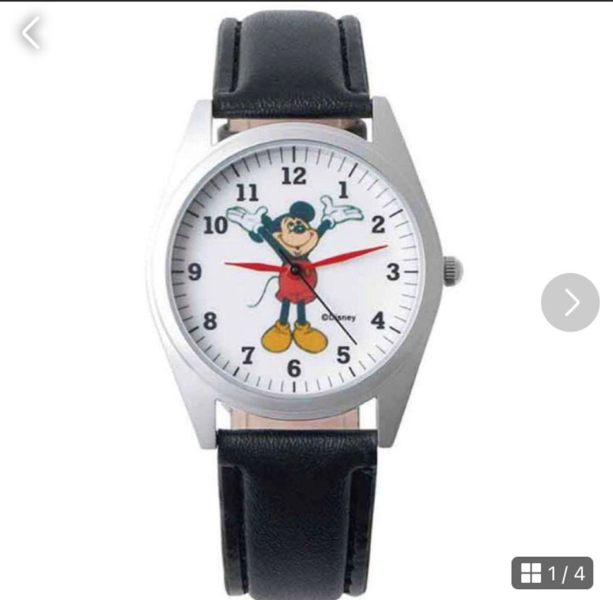 オトナミューズ　ミッキーマウスデザインヴィンテージ調腕時計　新品・未開封 時計 ミッキーマウス ディズニー