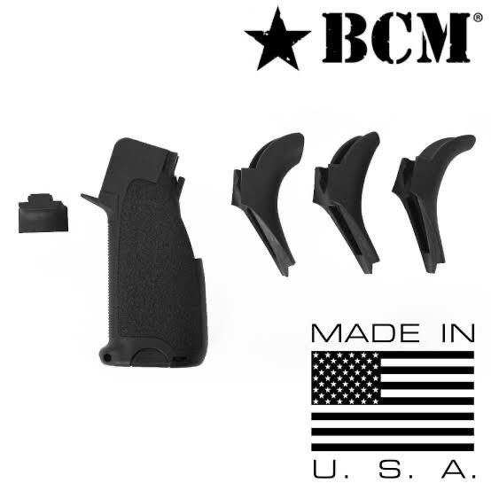 BCM 実物 ガンファイター グリップ MOD2 BK 新品 (MAGPUL B5 COLT DANIEL GEISSELE STRIKE DEFENSE BATTLE ARMS PTS ERGO HOGUE REPTILIA)_メーカーサンプル画像