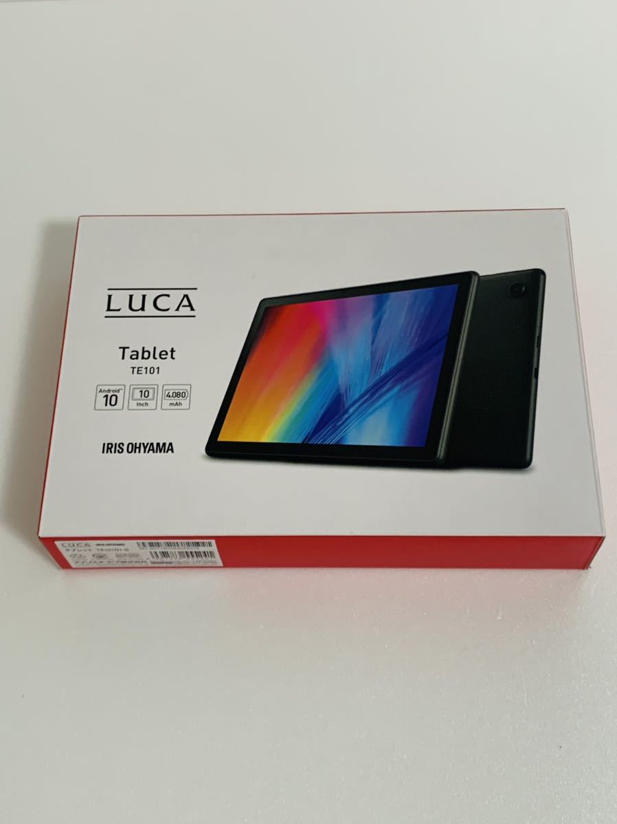 IRIS OHYAMA　アイリスオーヤマ　LUCA　タブレット　TE101N1-B　10インチ　ブラック　展示中古品　初期化済　アンドロイドOS_画像5