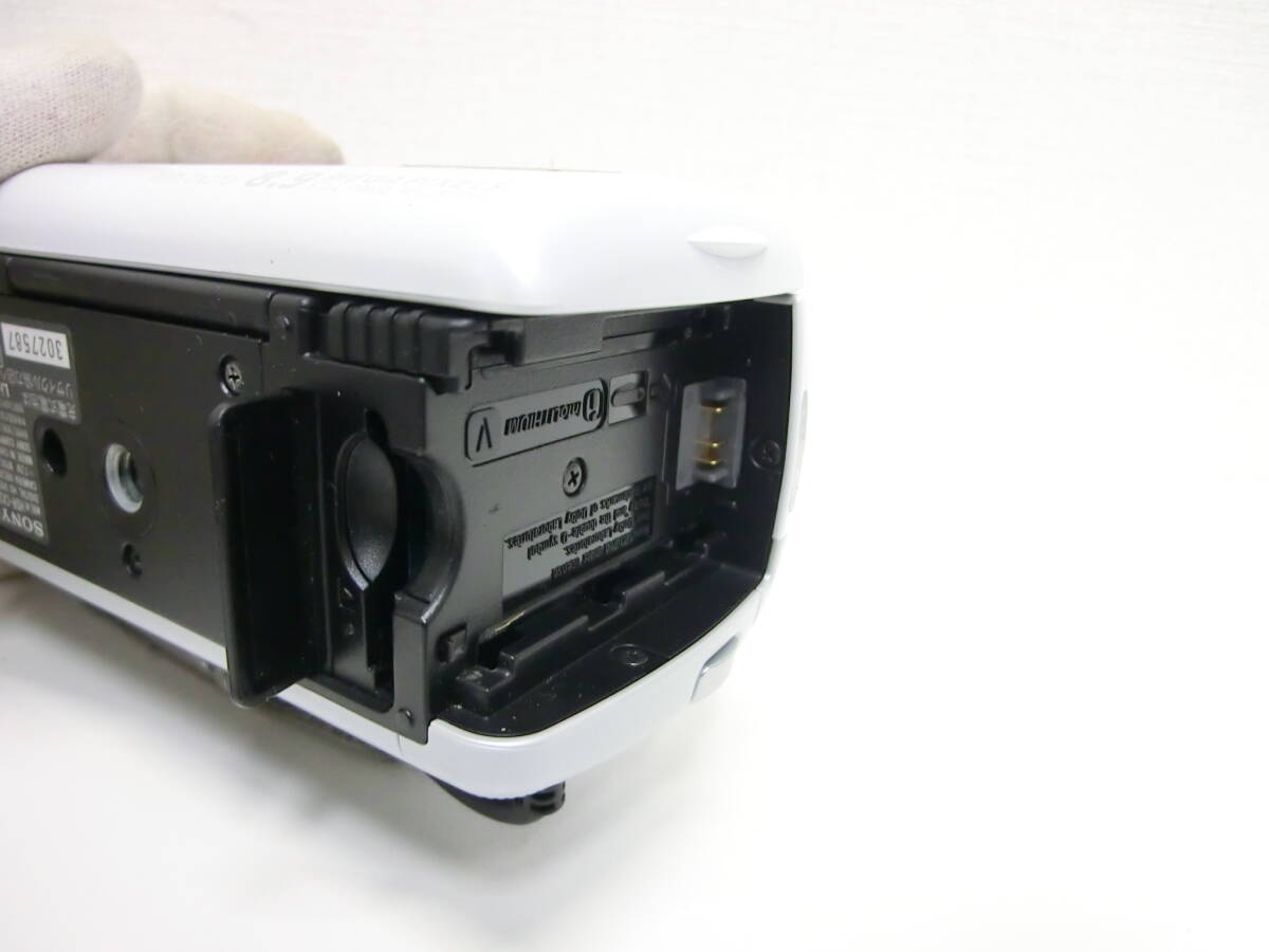 カメラ祭 ソニー デジタルビデオカメラ ハンディカム HDR-CX270V ホワイト 付属品有 SONY Handycam 家庭用 運動会 行事_画像7