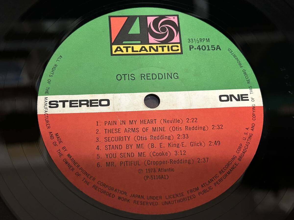 ★即決落札★オーティス・レディング「OTIS REDING」ソウル/R&B/1973年リリース/見開きジャケット/歌詞カード/2枚組全24曲/定価￥３０００_画像7