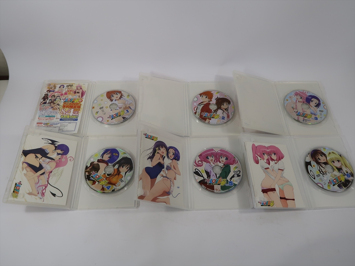 To LOVEる とらぶる OVA DVD 全6巻セット 中古品 送料無料ｋ5_画像3