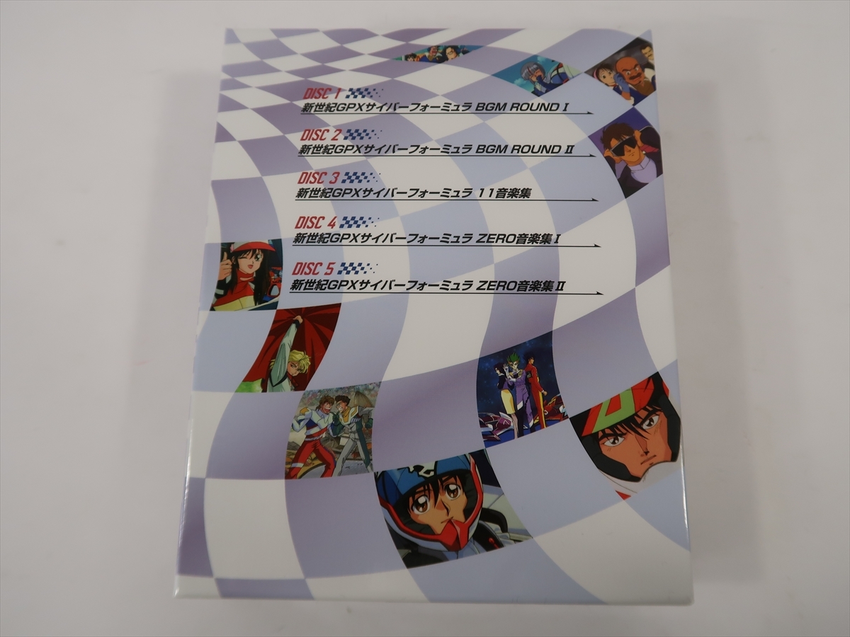 新世紀GPXサイバーフォーミュラ SOUND TOURS ROUND 1 ORIGINAL SOUND TRACK COLLECTION CD サウンドトラック ラウンド1 コレクション ｆ1_画像8