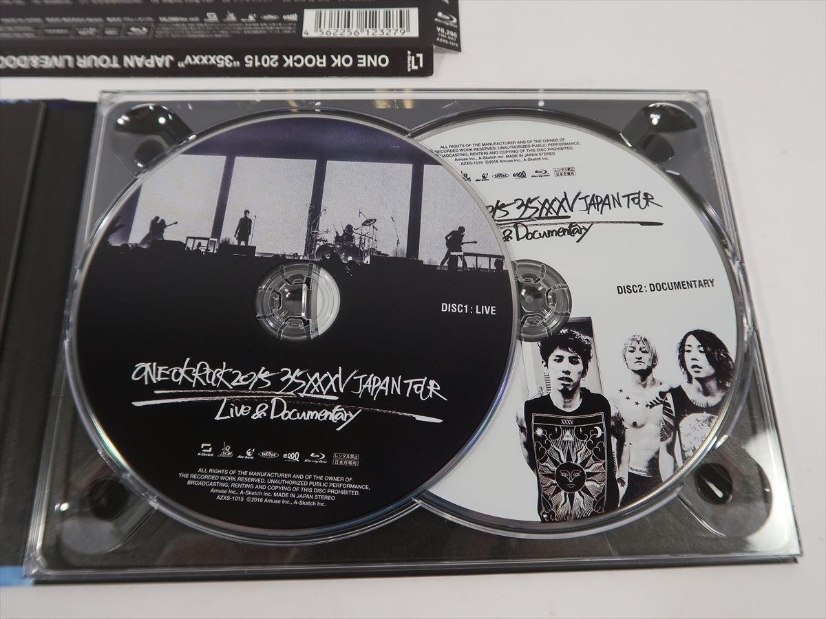 Blu-ray ONE OK ROCK 2015 35xxxv JAPAN TOUR LIVE & DOCUMENTARY ワンオクロック ワンオク LIVE ブルーレイ ディスク ネコポス送料無料f17の画像2