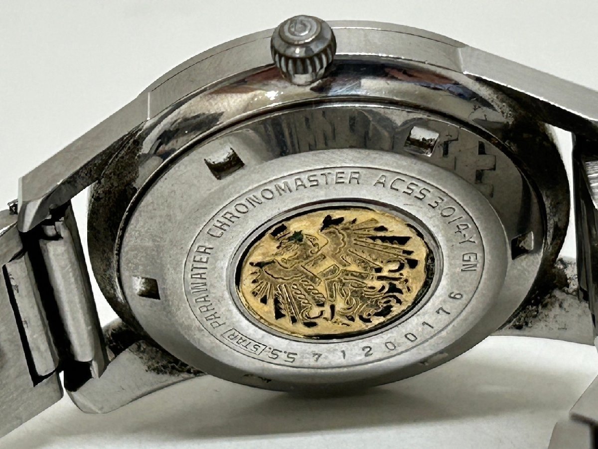 3558　シチズン 腕時計 クロノマスター スペシャル 自動巻き デイト 中古 正規品保証_画像6