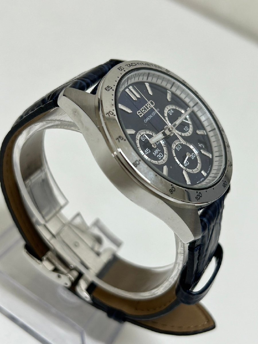 3760　SEIKO セイコー 腕時計 スピリット クロノグラフ クォーツ 8T63-00D0 中古 正規品保証_画像3