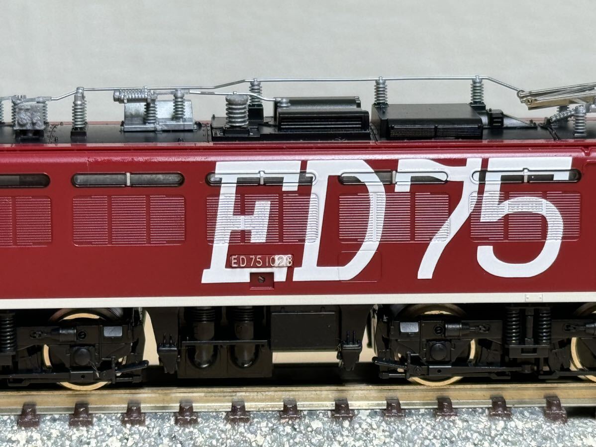 TOMIX トミックス 2106 ED75 1000 電気機関車 1028号機 JR貨物新更新車_画像4