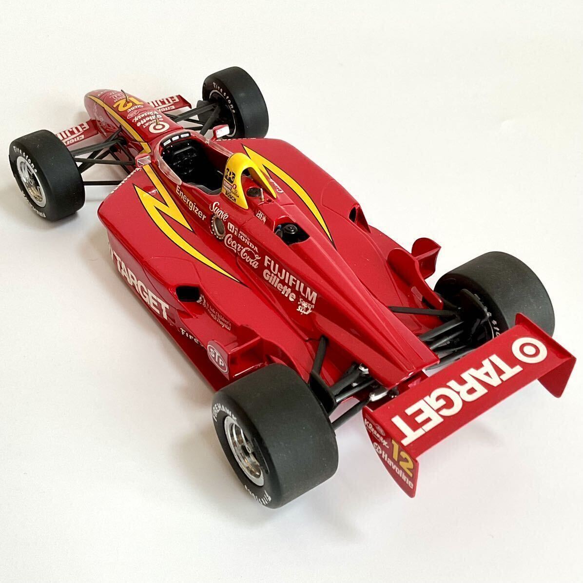 ACTION 1/18 REYNARD HONDA TARGET JIMMY VASSER #12 1999 INDY CART 外箱無し_画像5