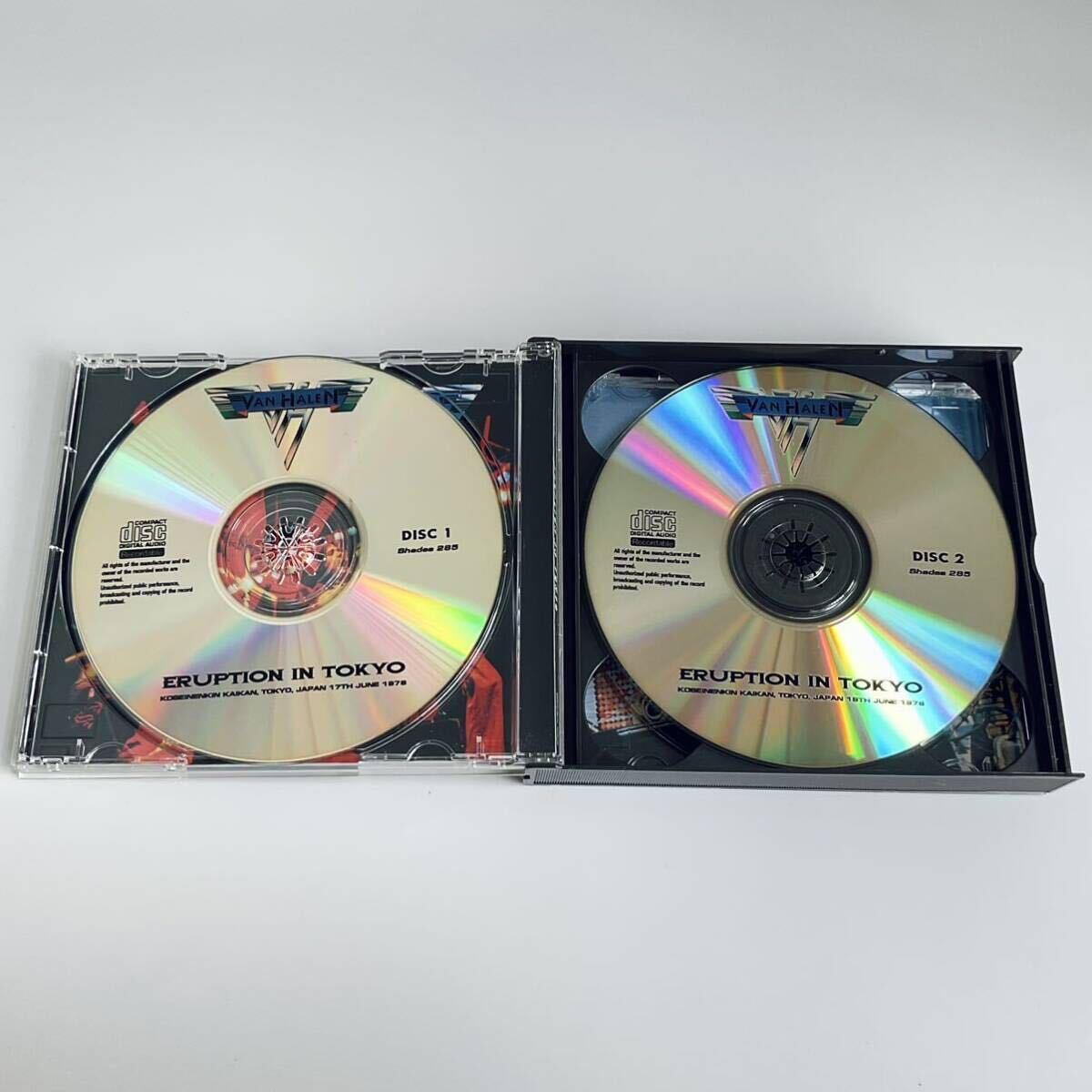 [3枚組CD 視聴確認済です(3枚共)] VAN HALEN / ERUPTION IN TOKYO PAF Super-70 Charvel_画像7