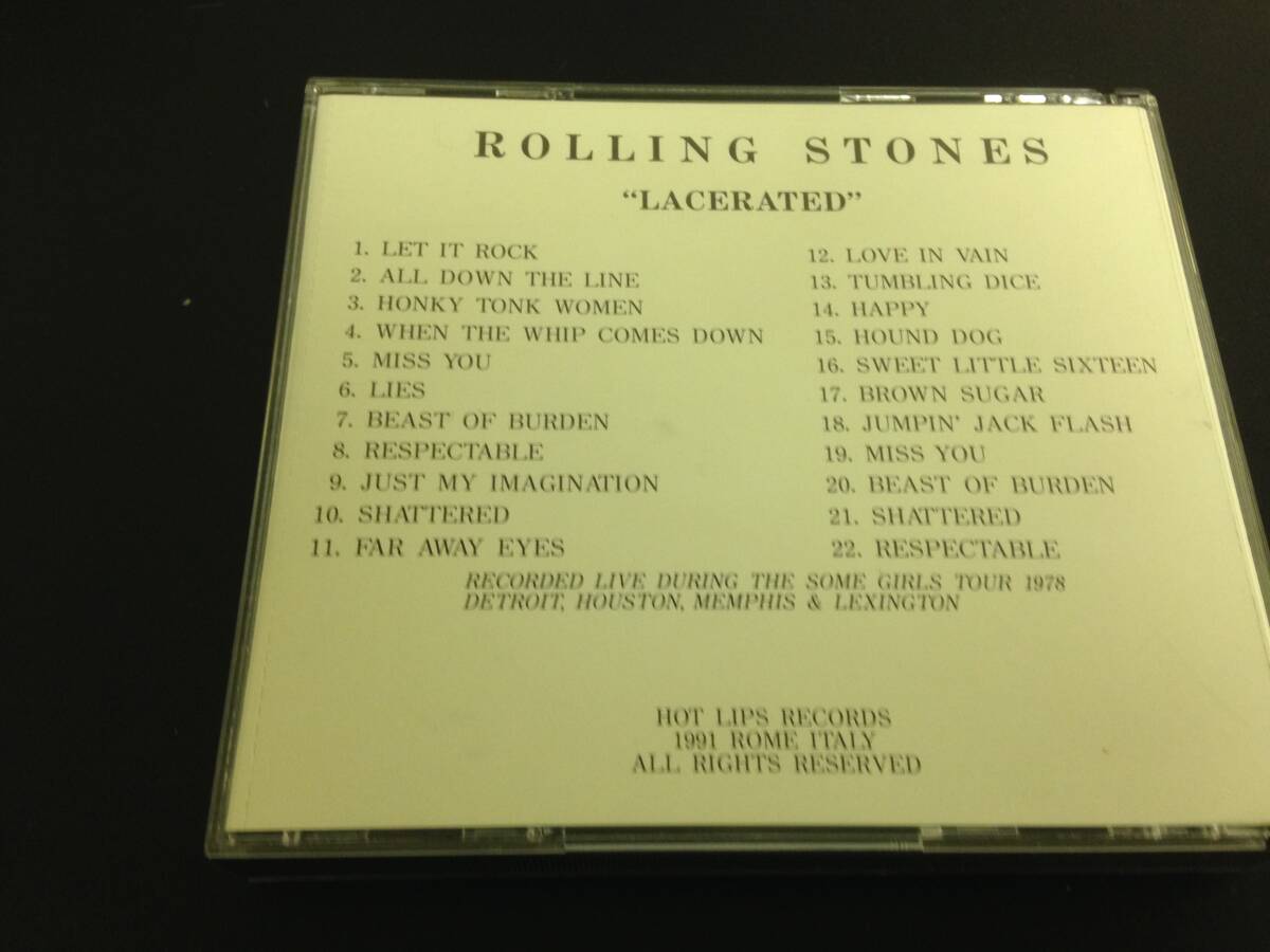 THe Rolling Stones 「LACERATED」_画像2