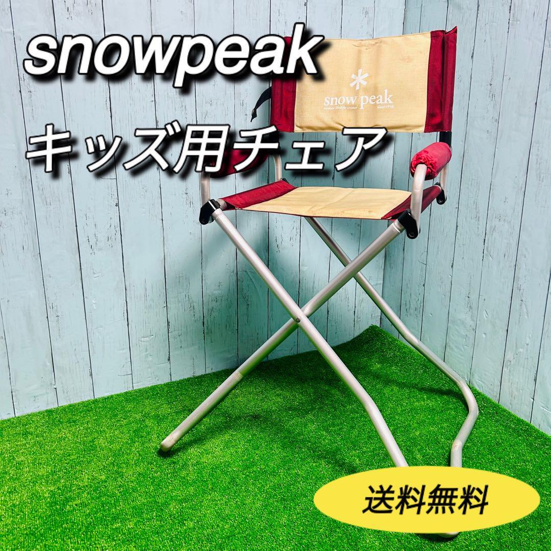 snowpeak スノーピーク　キッズチェア　子供用　アウトドア　キャンプ　レア　バーベキュー