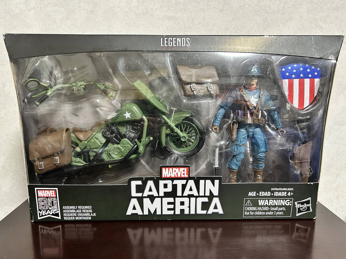 キャプテン・アメリカ バイク マーベルレジェンド MARVEL LEGENDS DC マルチバース ユニバース COLLECTIBLES コレクティブルズ セレクト_画像1