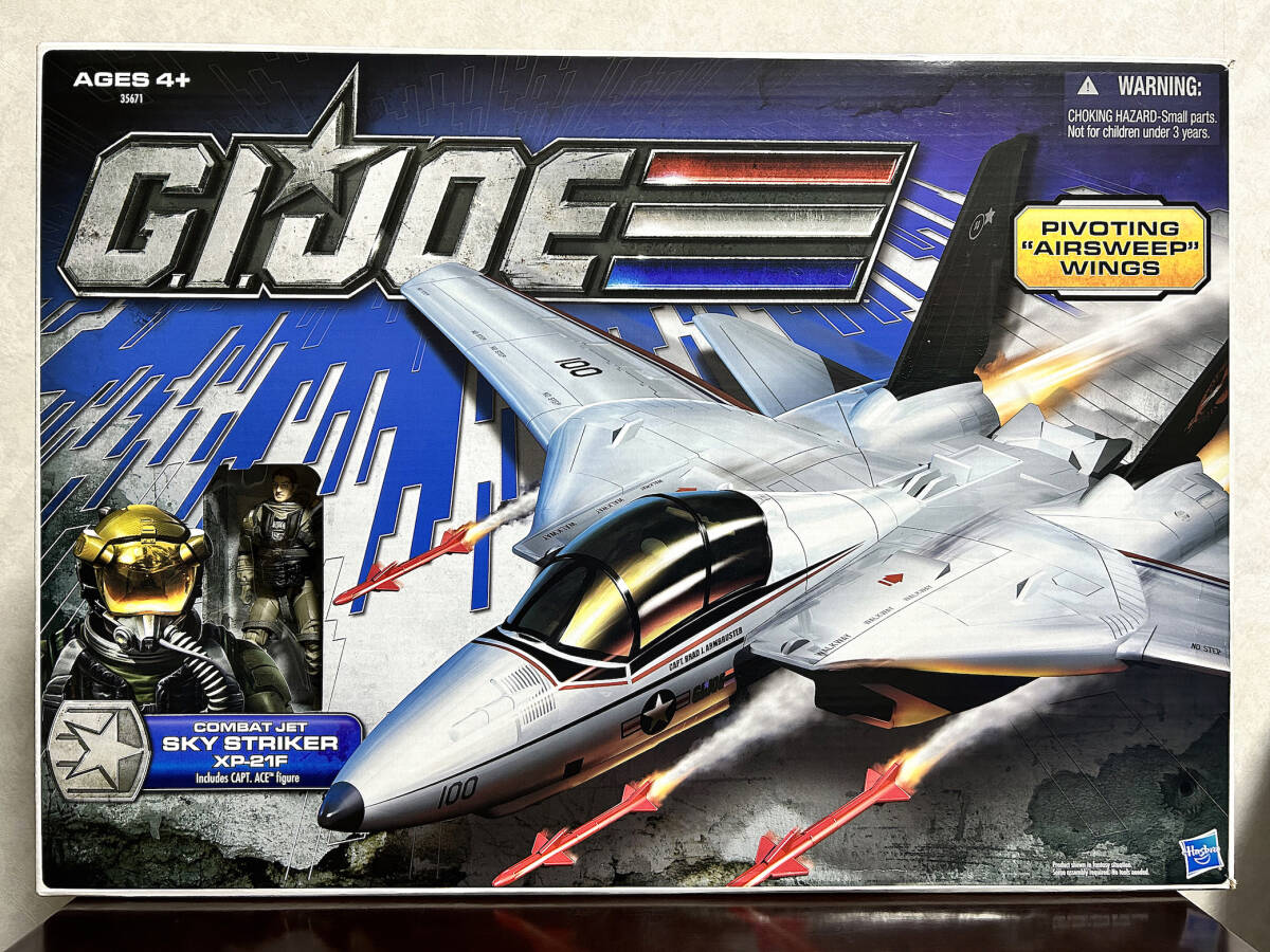 新品未開封 G.I.JOE スカイストライカー XP-21F クラシファイド G.I.ジョー Sky Striker CLASSIFIED サイドショウ SIDESHOW ダイアクロン_画像1